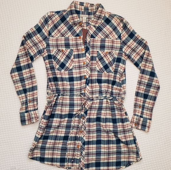 Element Tops - 🆕️ Element Flannel Tunic Top size Medium